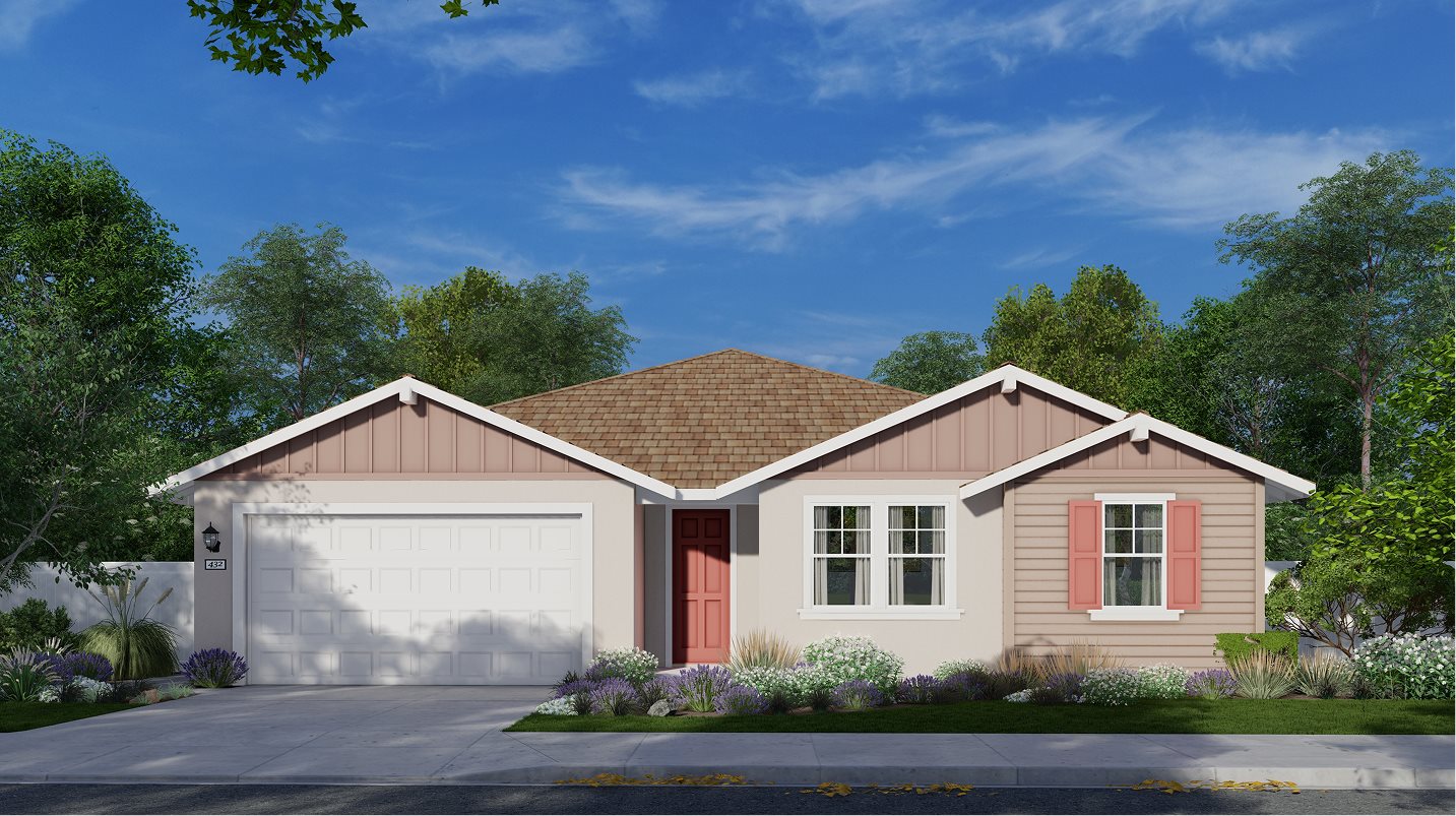 Exterior C – Farmhouse home