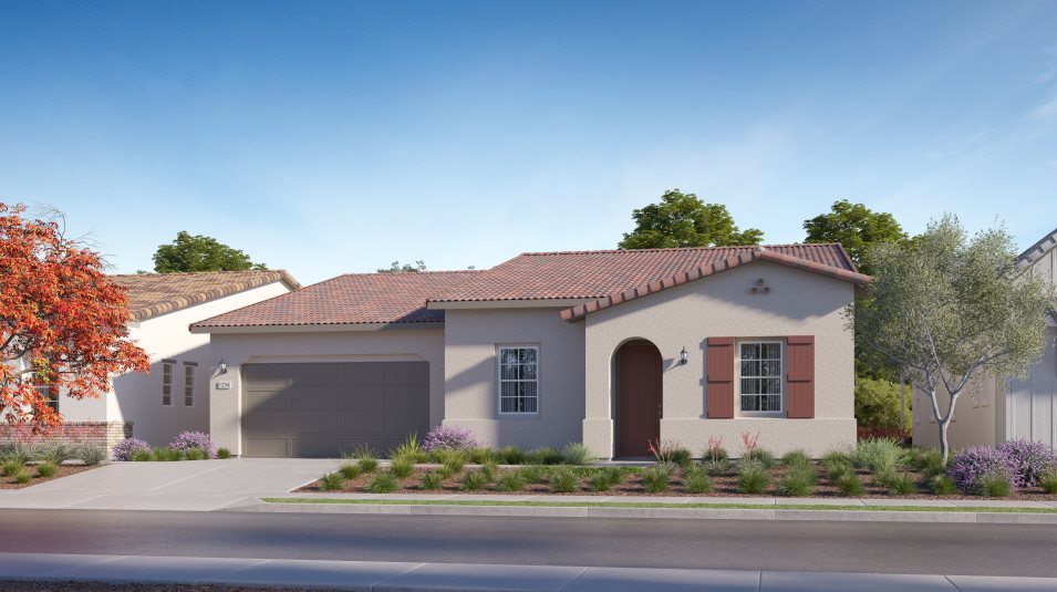 Spanish Colonial home exterior