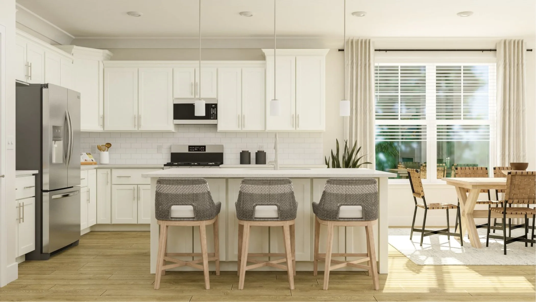 Savannah Kitchen with island