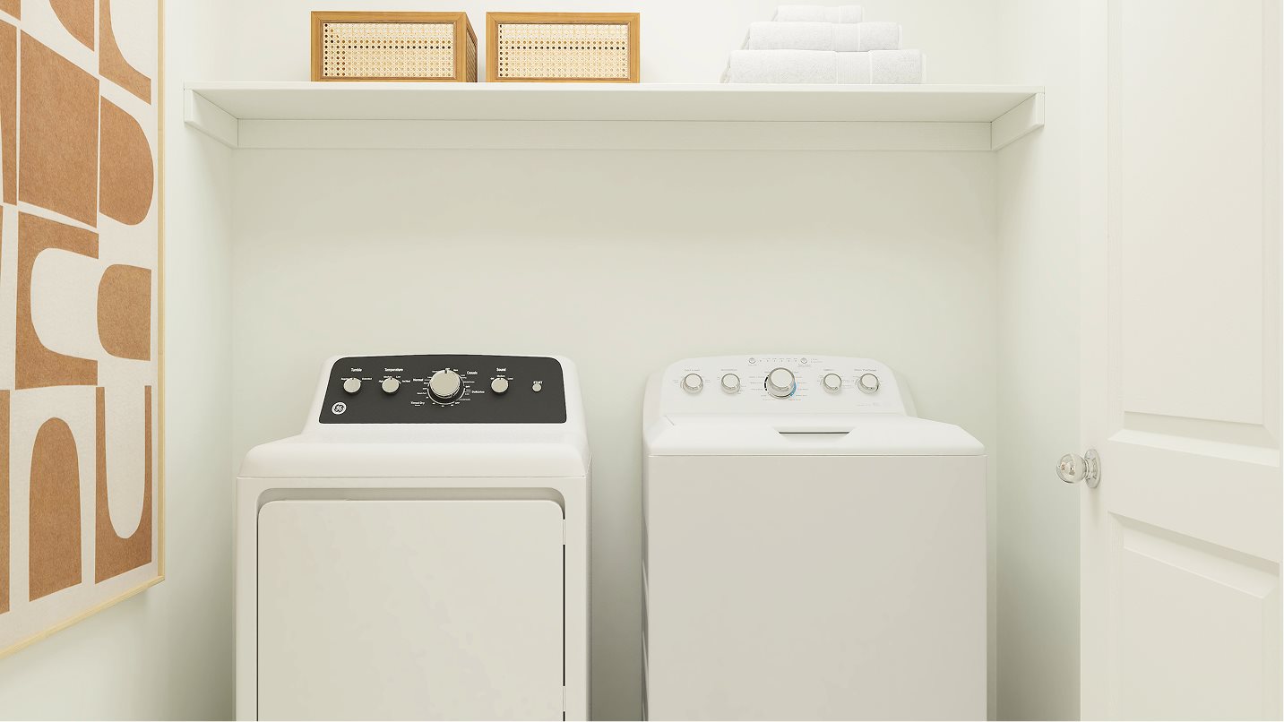 Residence 2 laundry room
