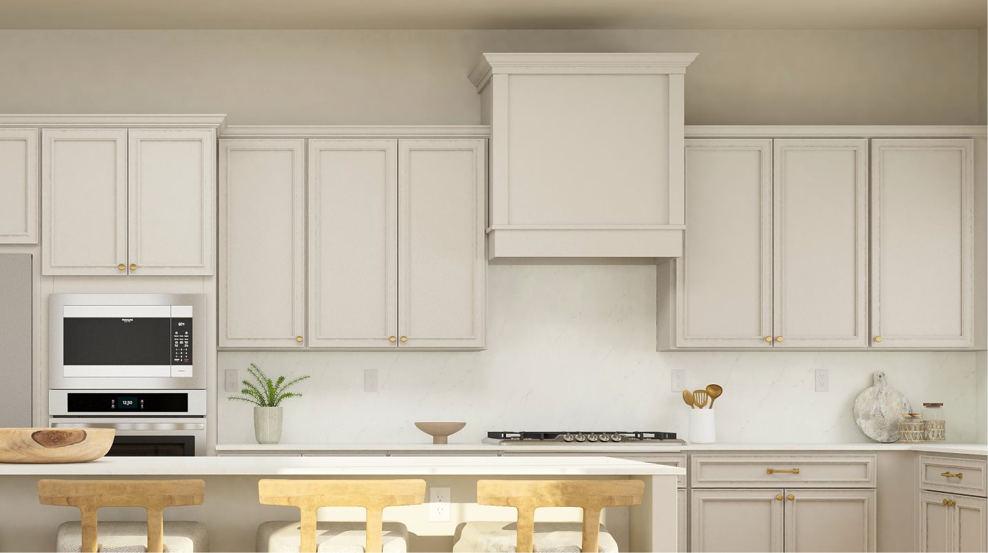 Timberlake Kinsdale painted cabinetry in Harbor