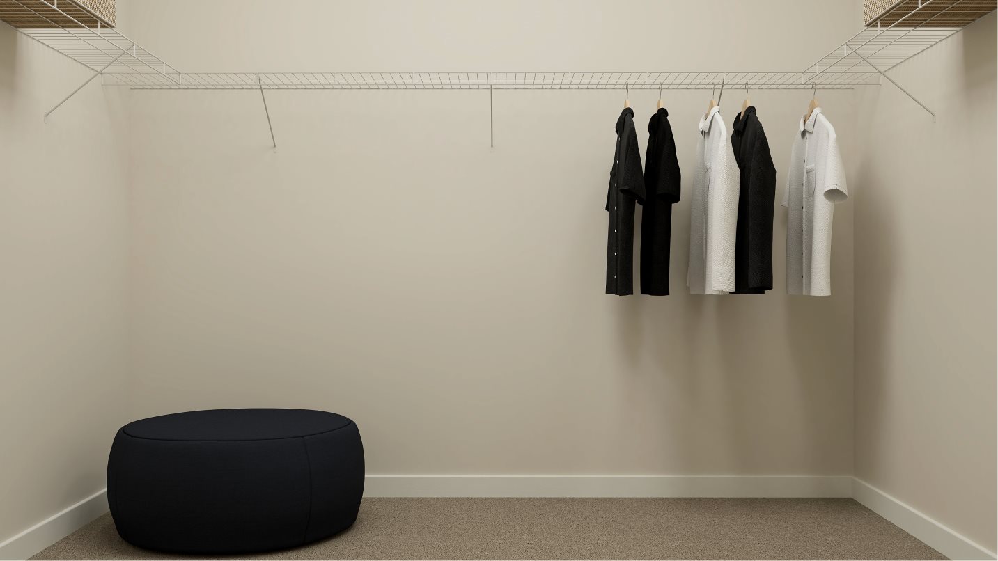 Trestle Owners Walk in Closet
