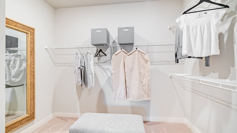 Elmhurst Owner's Suite Walk-In Closet