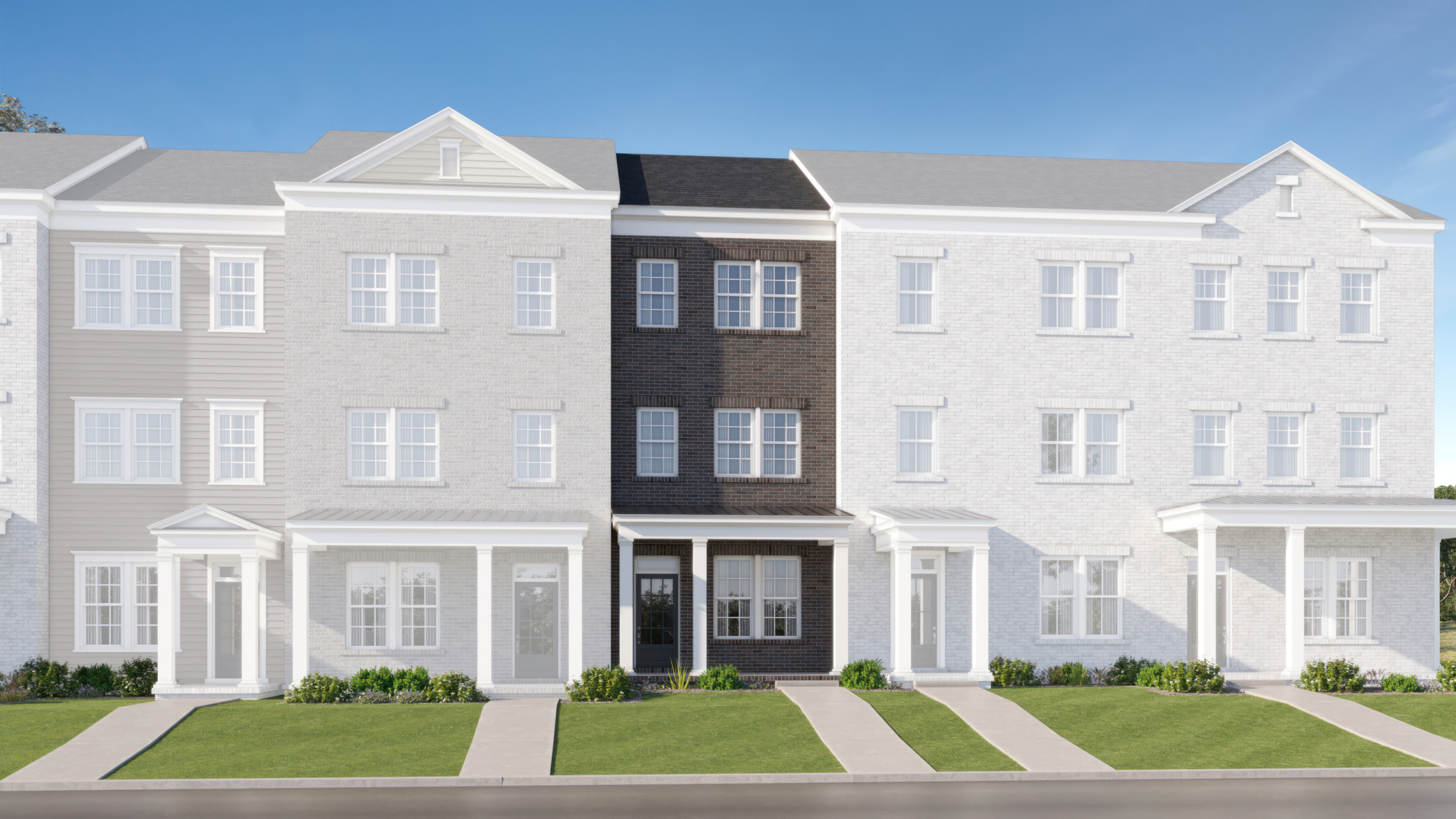 Avenue Collection 6plex Lots 10 15 front   Gatlinburg A