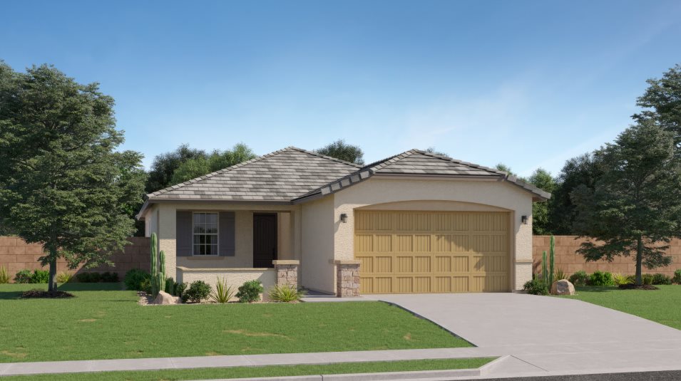Cottage home exterior
