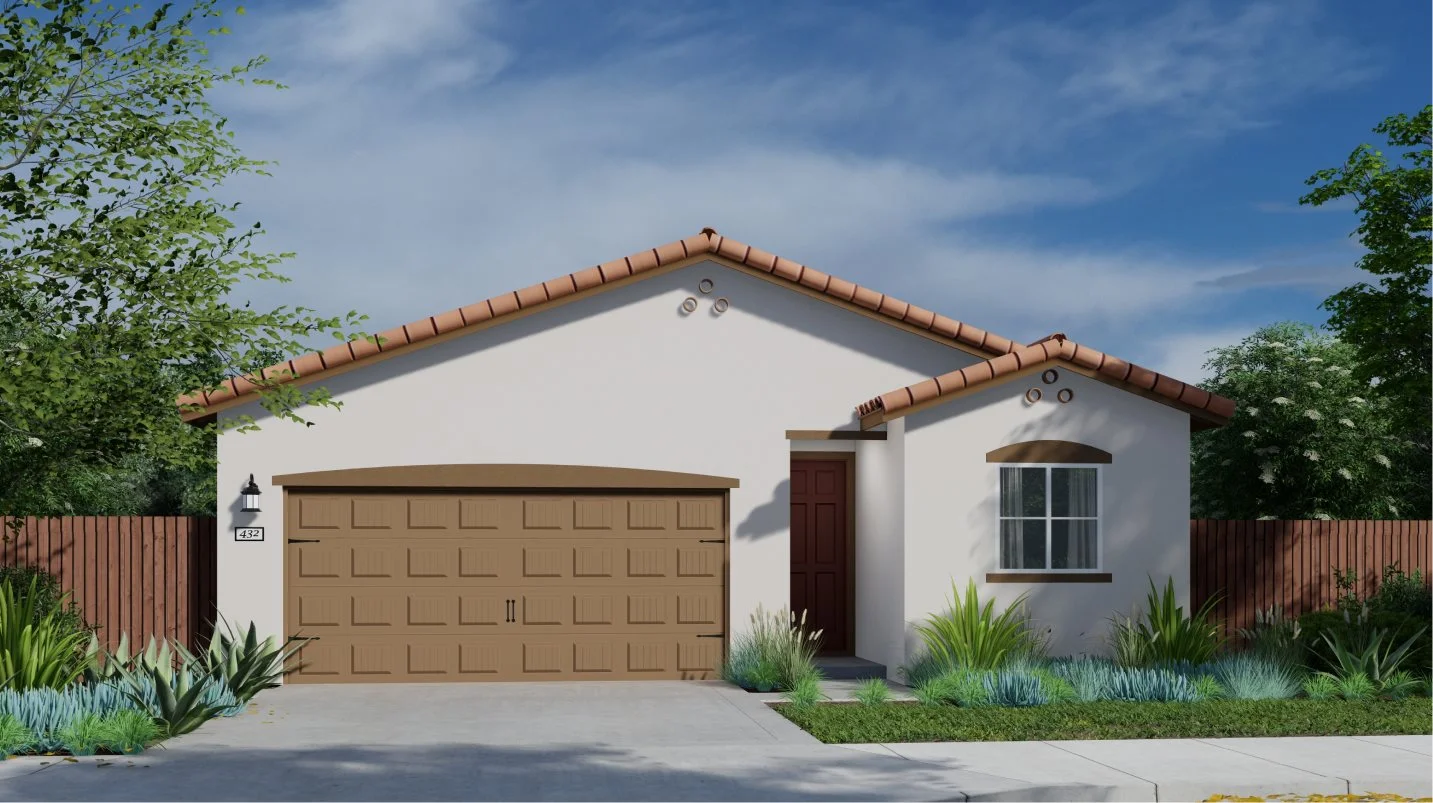 Residence 1579 Elevation A - Spanish