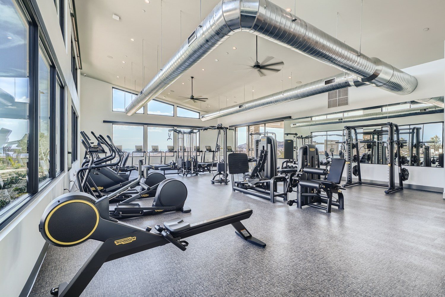 Get fit in the our brand new fitness center!