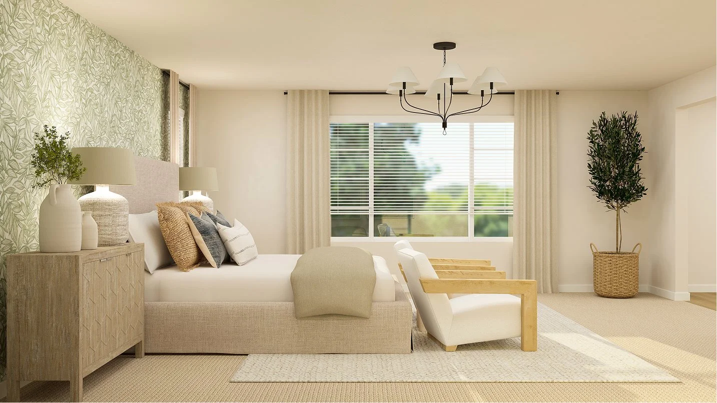 Residence Four Owner's Suite Bedroom