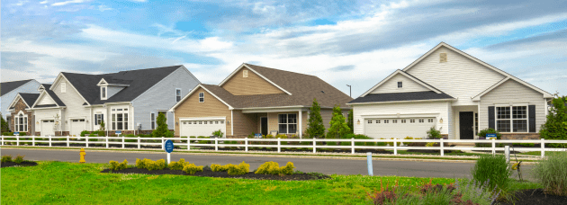 Exterior of Lennar single family home