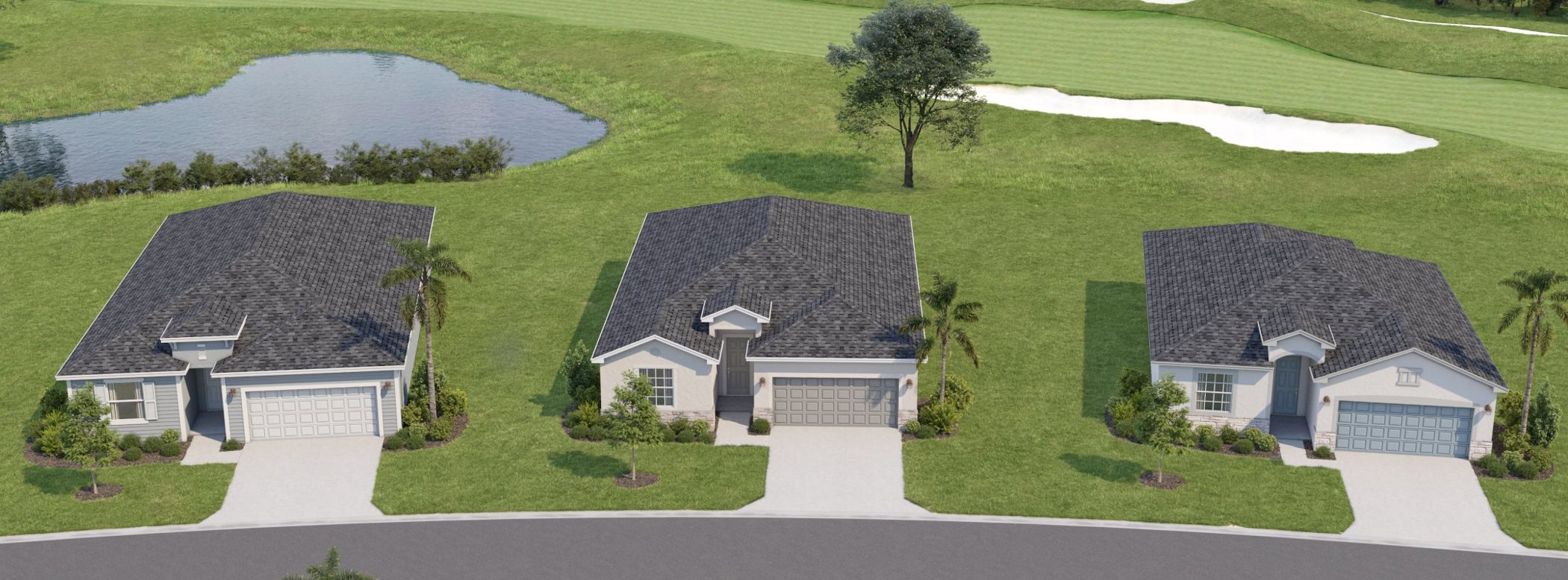 Ibis Landing Golf and Country Club streetscape
