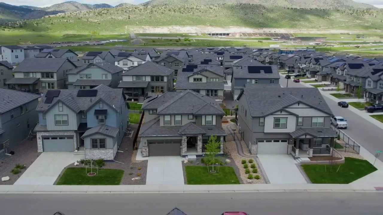 Red Rocks Ranch aerial view