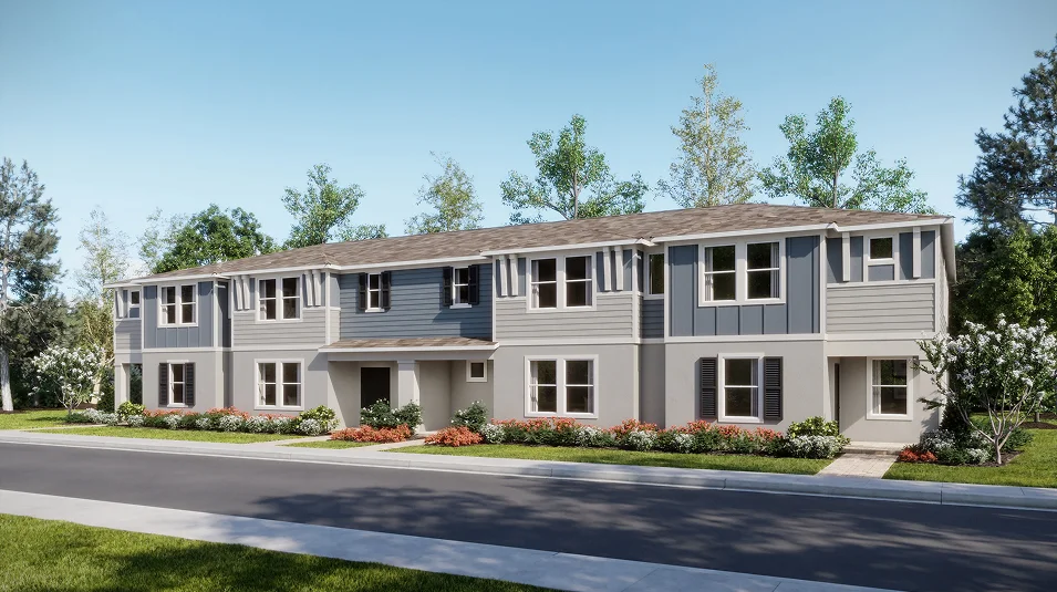 Glades Crossprairie Trail Alley Townhomes 4 Plex Coastal A 8 26 25