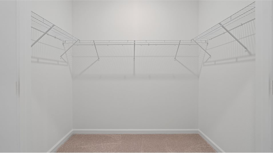Lakewood owner's suite walk-in closet