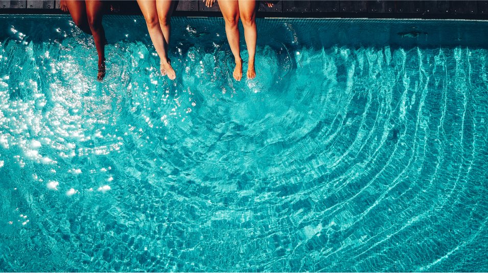 People in the pool
