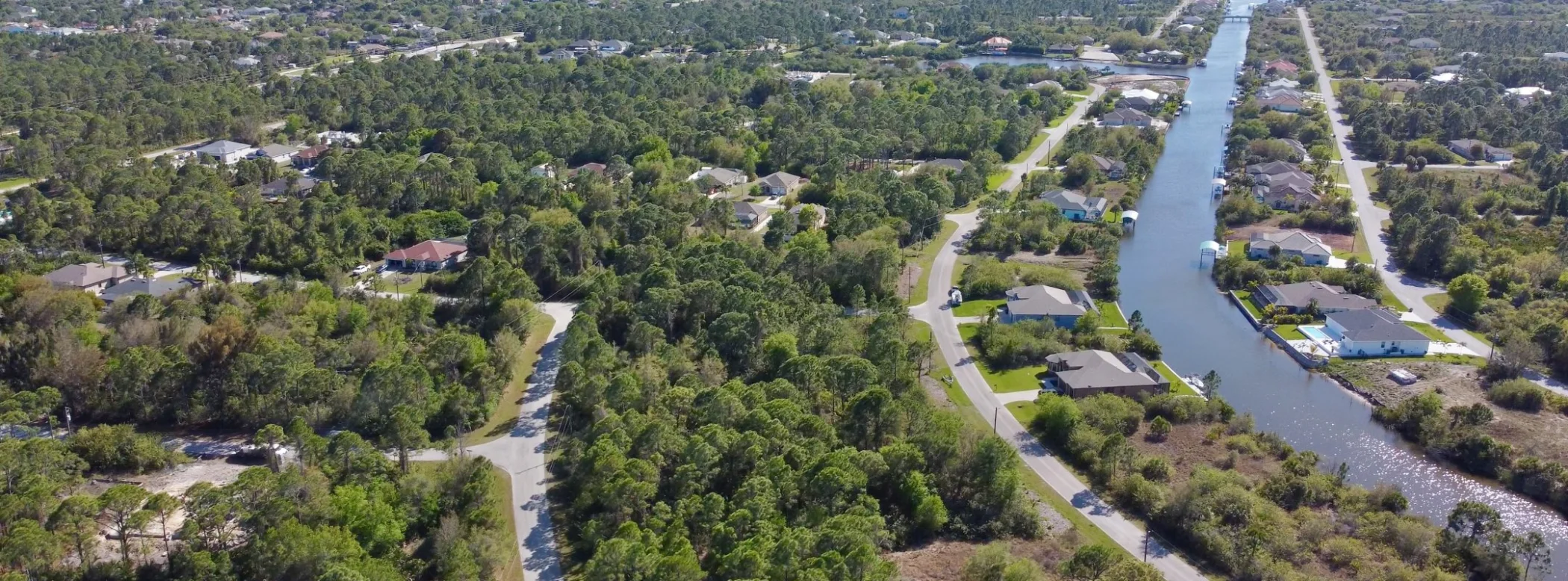 South Gulf Cove aerial view