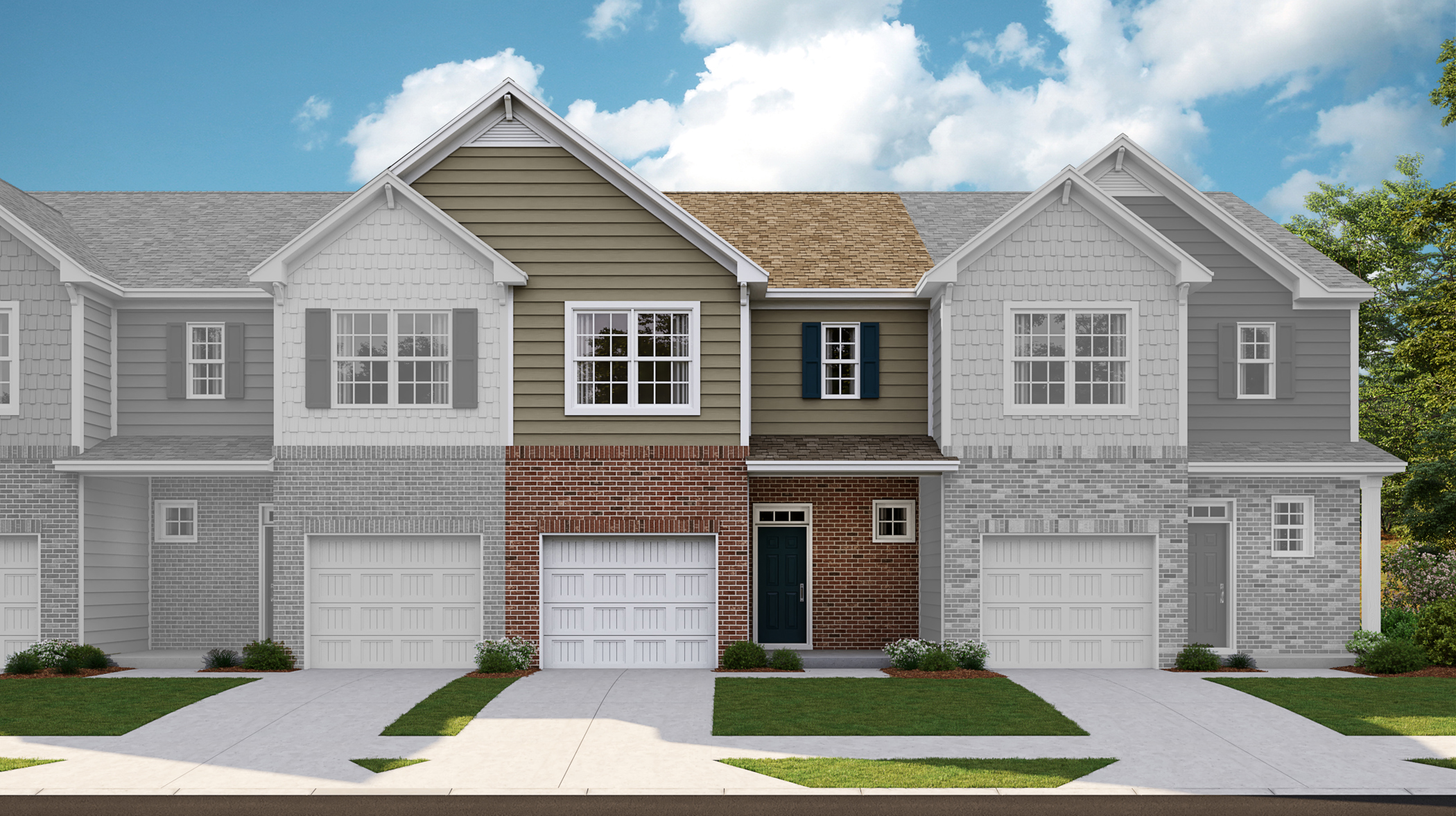 Glen Townhomes Glen 5 Unit AB Abbey B TH elev IND (2)
