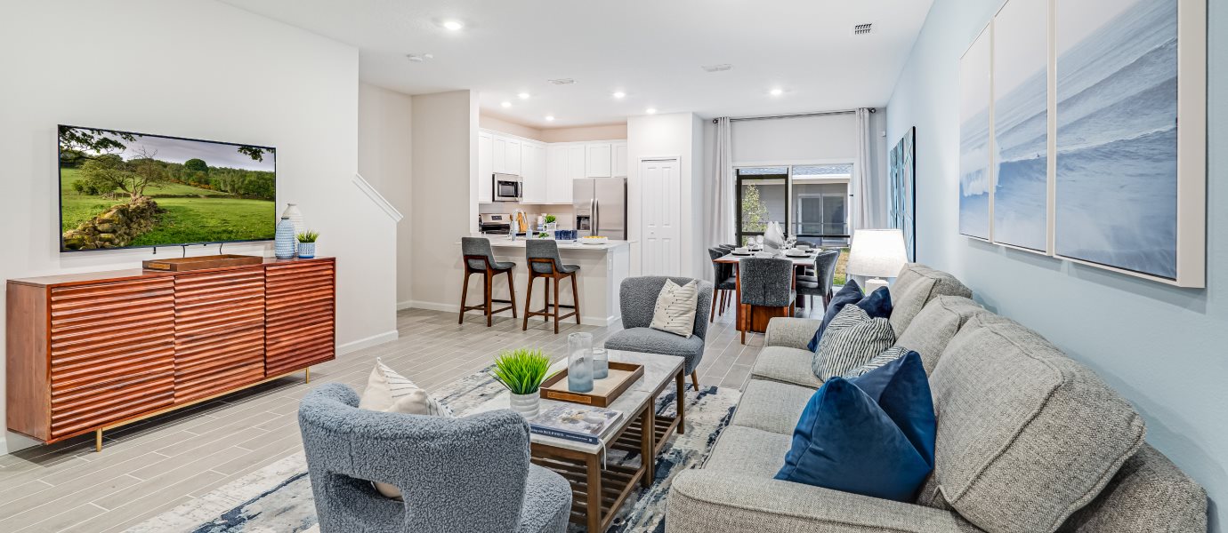 Lincoln plan living room