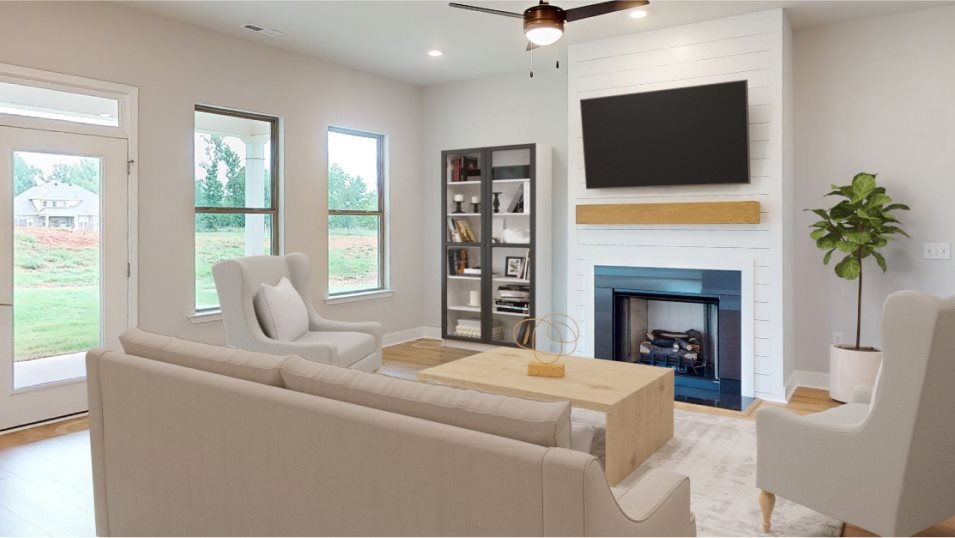 Residence 2840 living room