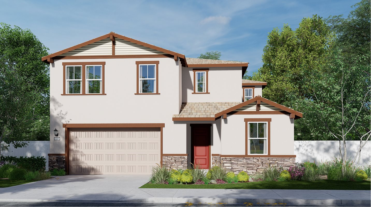 Exterior B – Craftsman home