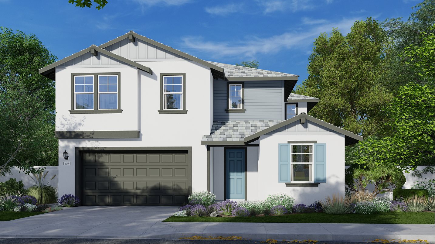 Exterior C – Farmhouse home