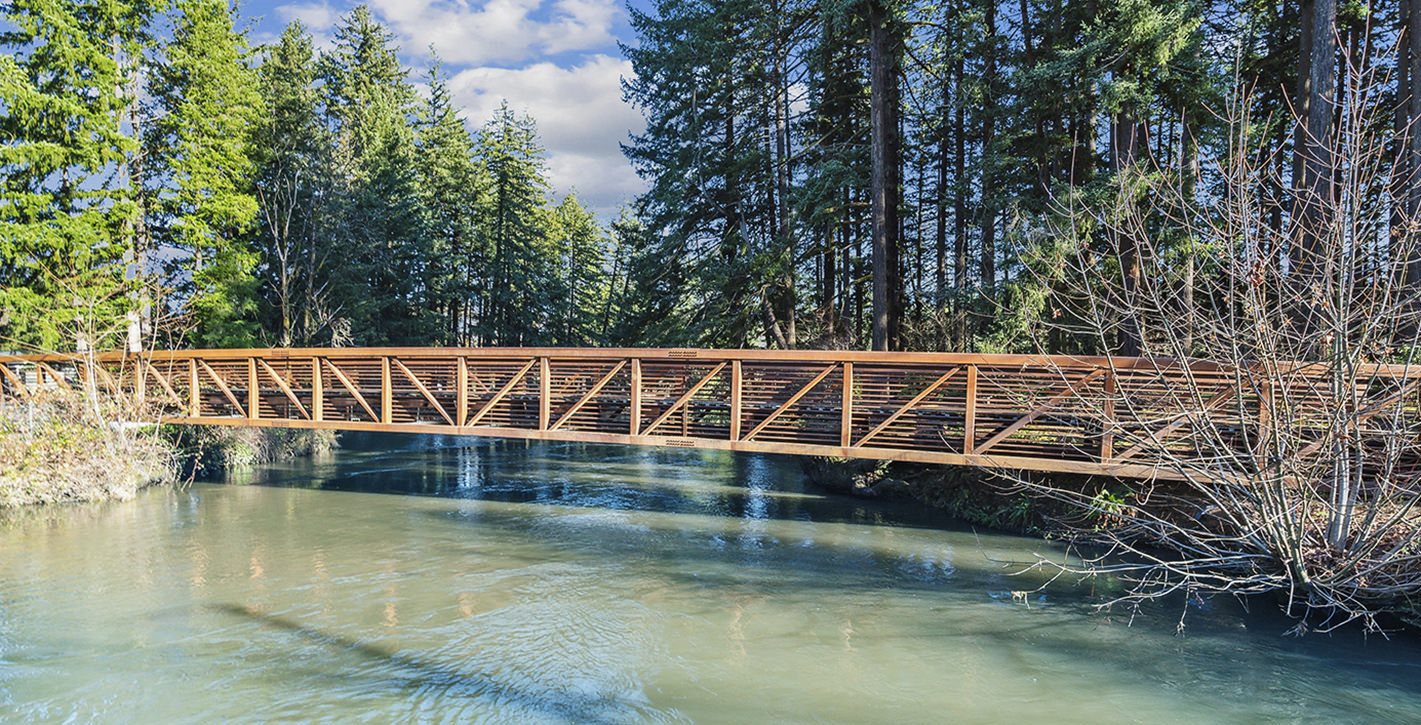 Camas Heights Lacamas Park Bridge 