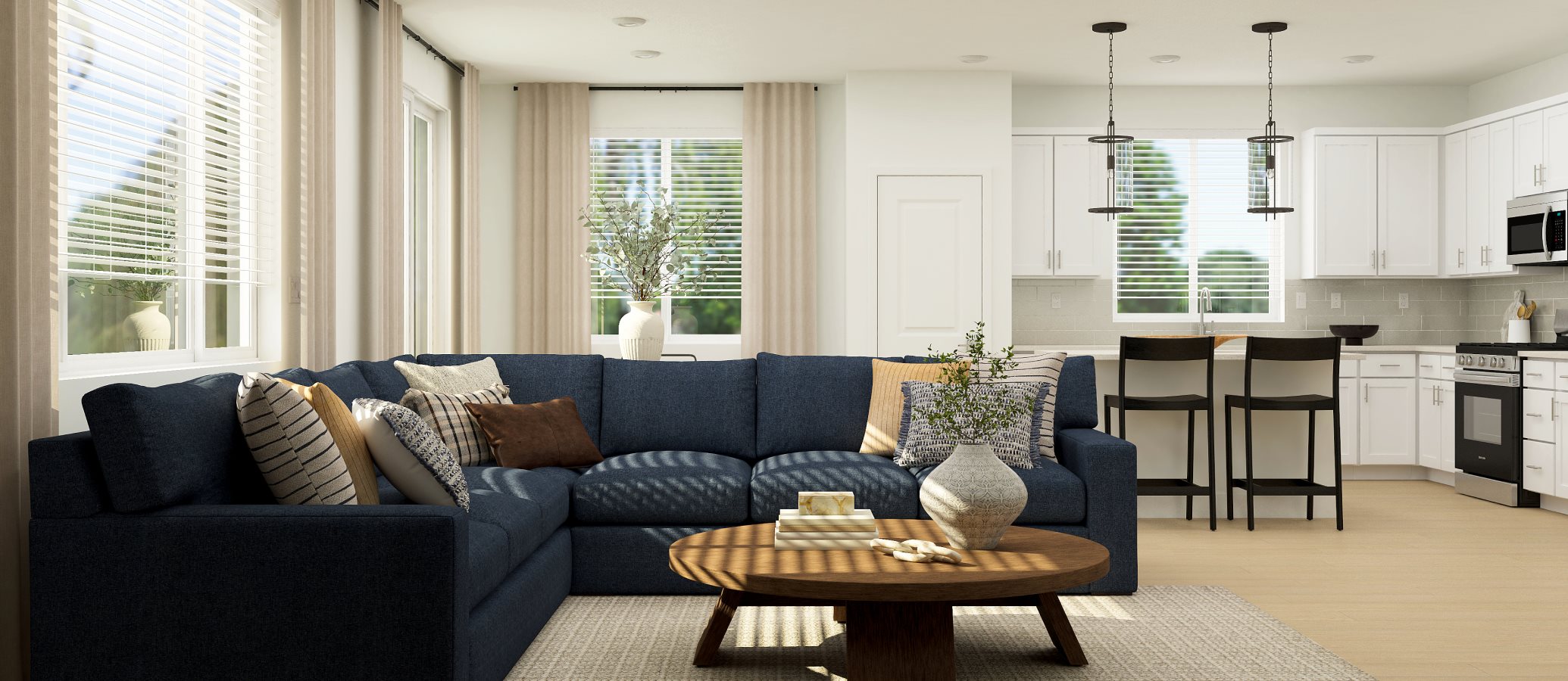 Baldwin Ranch Residence 1 Family Room