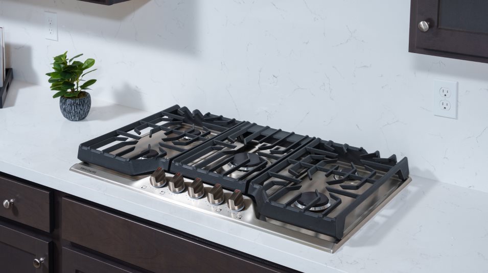 5-burner gas cooktop