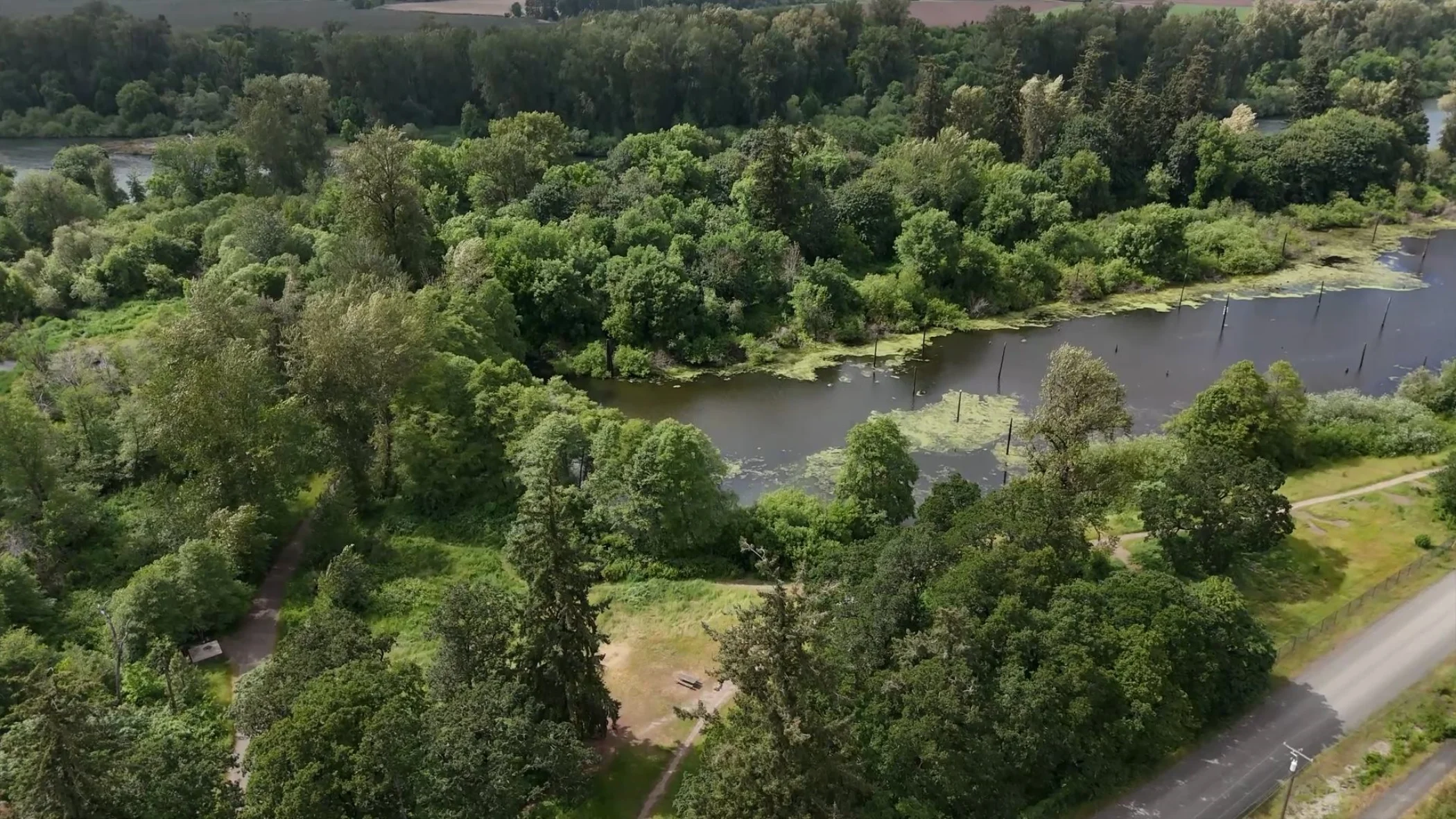 Riverwood Crossing community aerial
