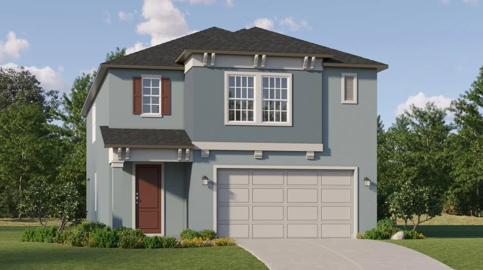 A craftsman-styled exterior