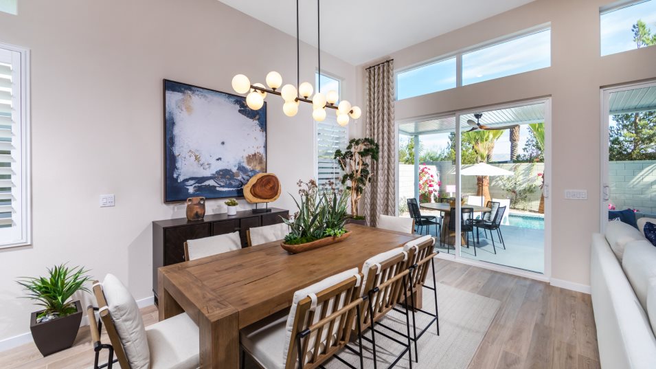 Dining room interior