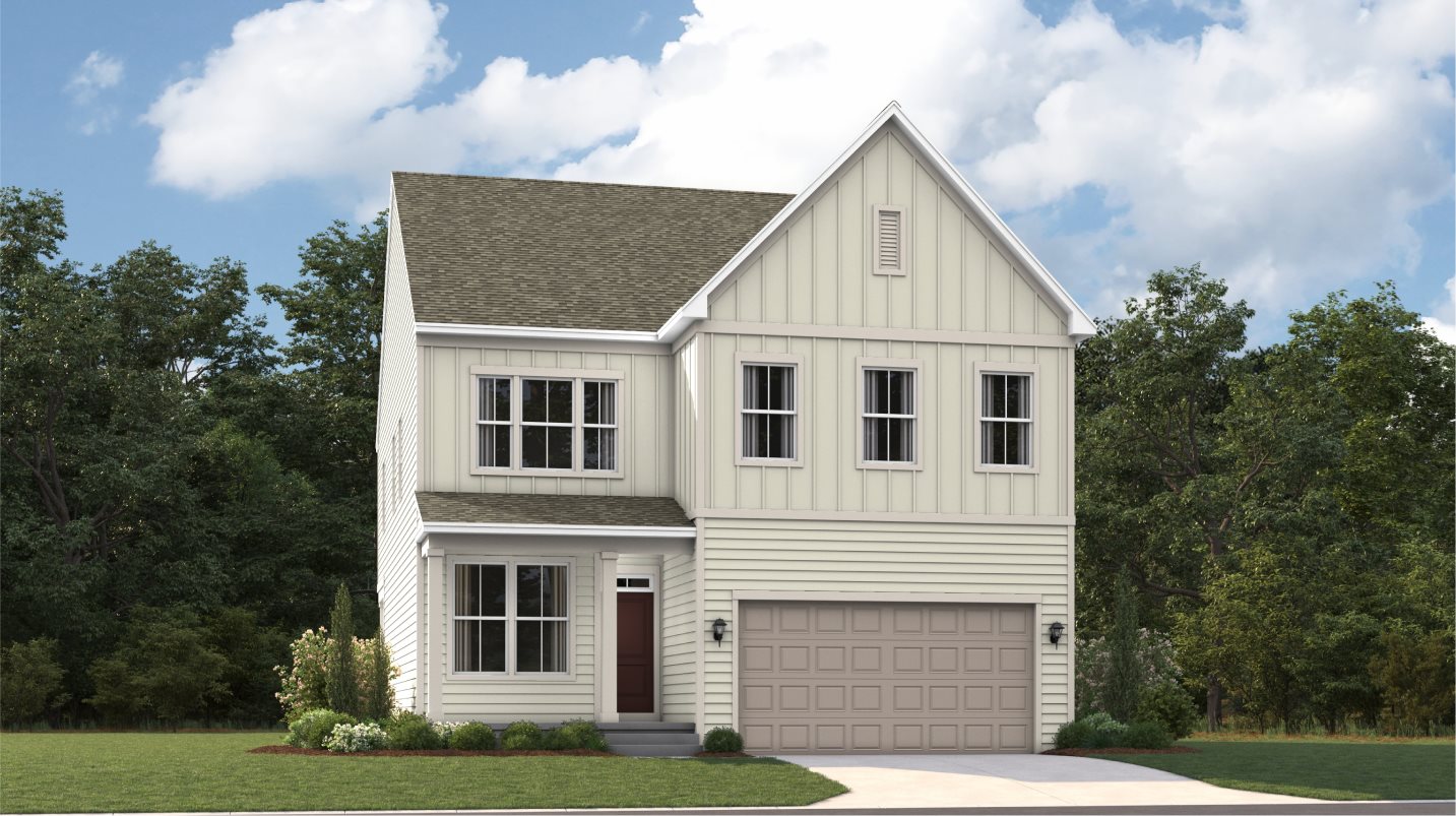Single Family Reflections At Stonehouse Lorton Farmhouse Siding FMS
