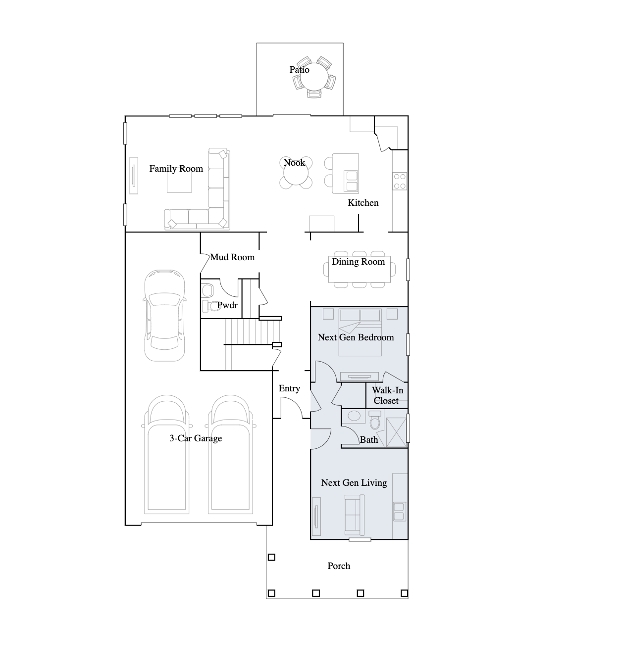 The Taylor Floorplan