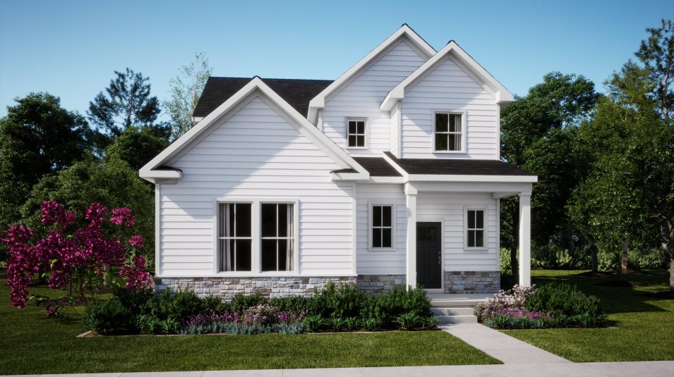 A traditional-inspired exterior