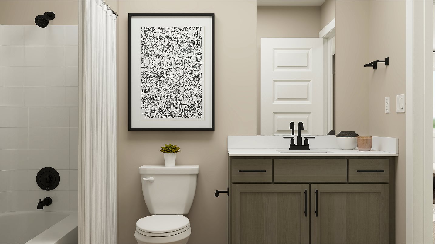Blueberry bathroom 2