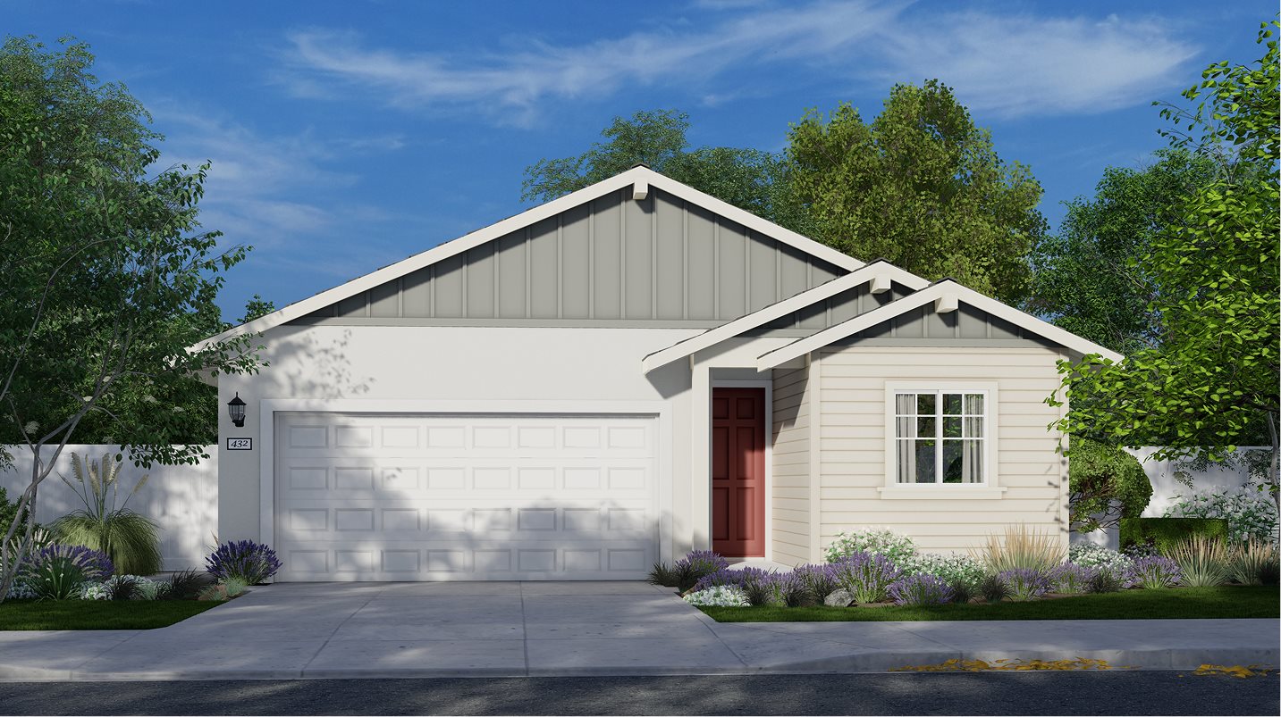 Exterior C – Farmhouse home