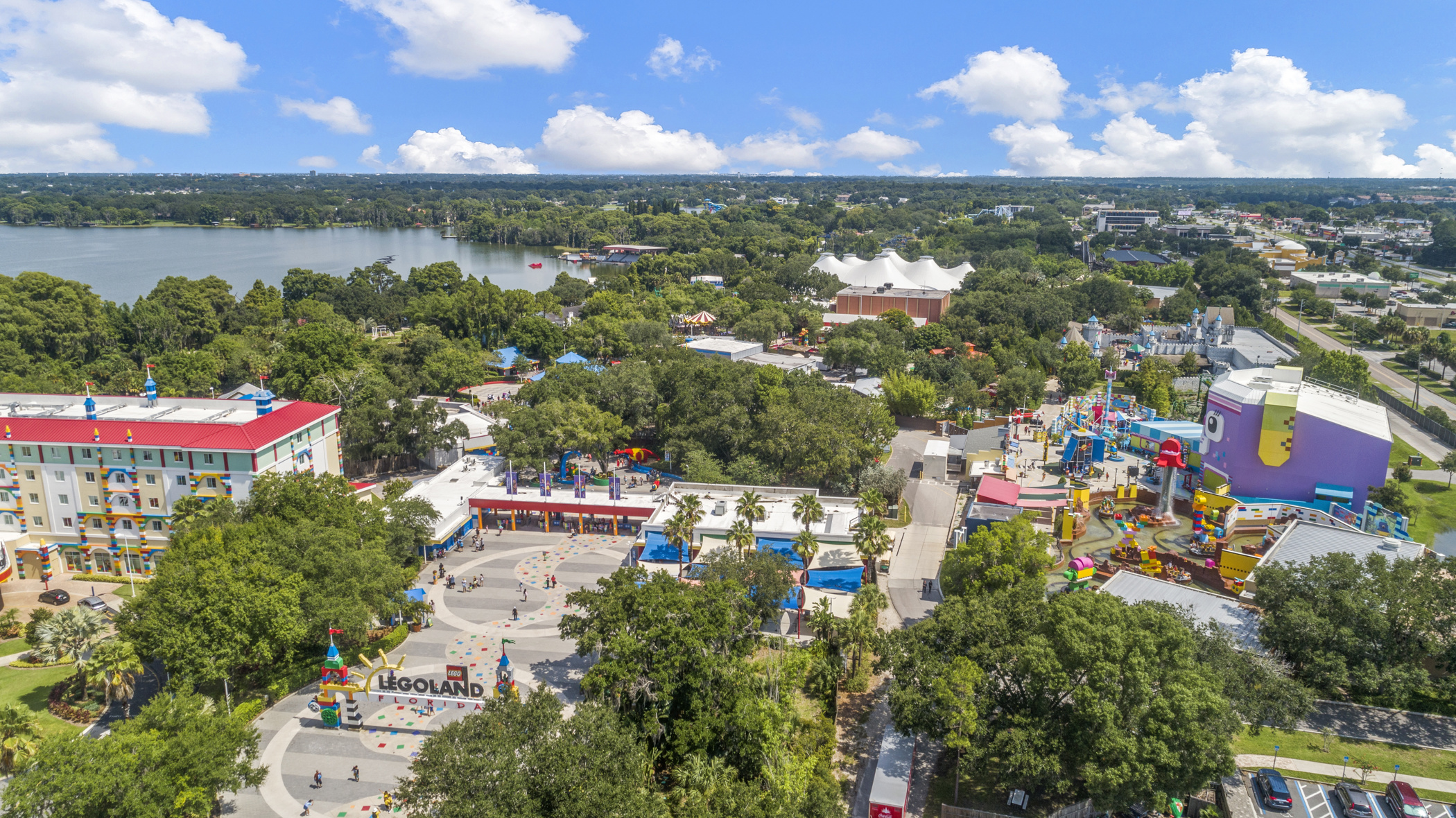 Orlando Winter Haven Lego Land Aerial 2of2