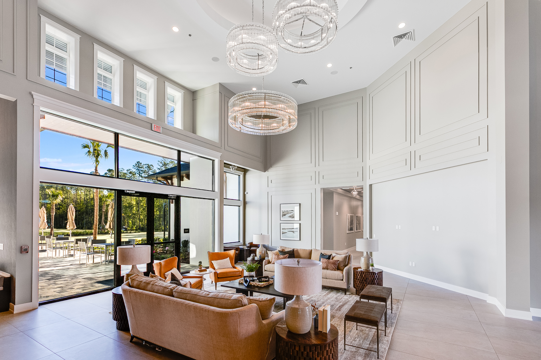 Stillwater Amenity Clubhouse Interior Lobby 1of2
