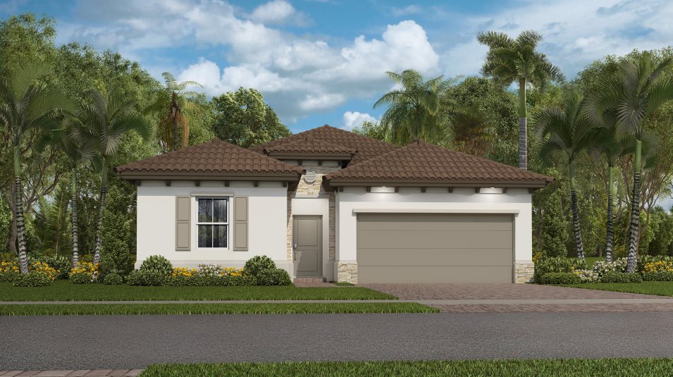 A Mediterranean-inspired exterior