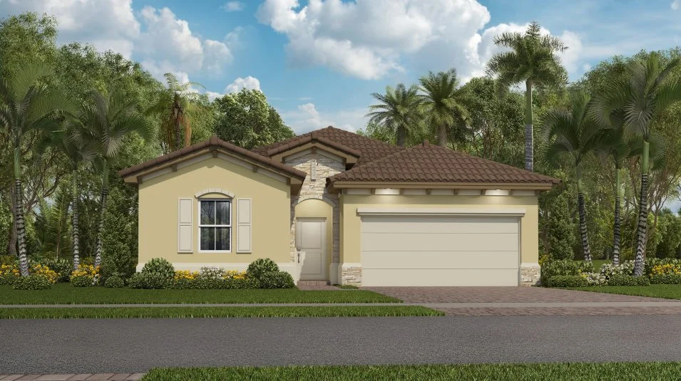 A Mediterranean-inspired exterior