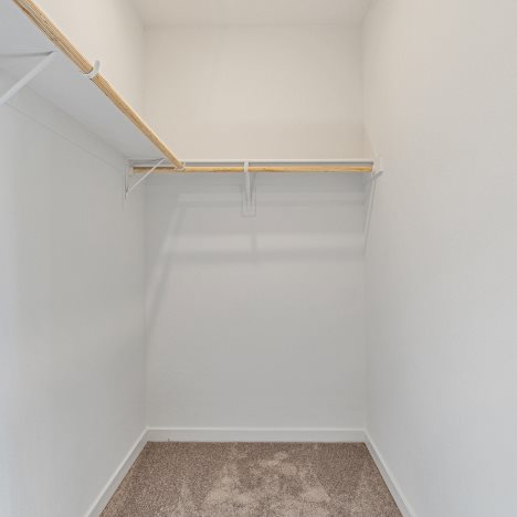 Jewel X owners walk in closet