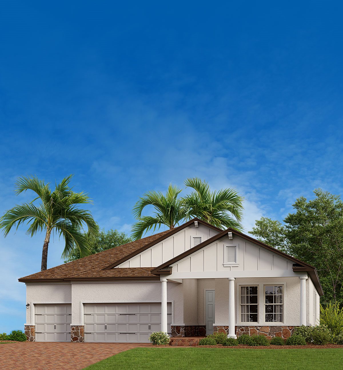 Exterior of a Lennar home