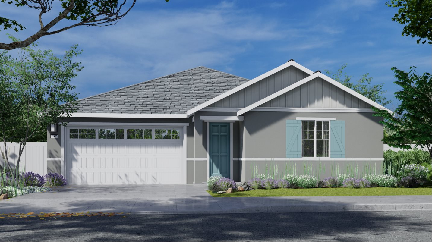 Residence 2138 Elevation C - Farmhouse