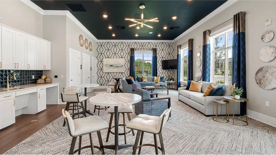 Clubhouse game room