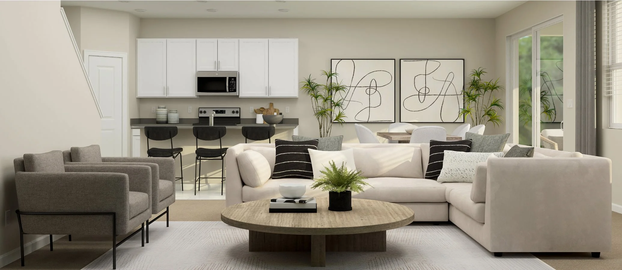 Douglas family room