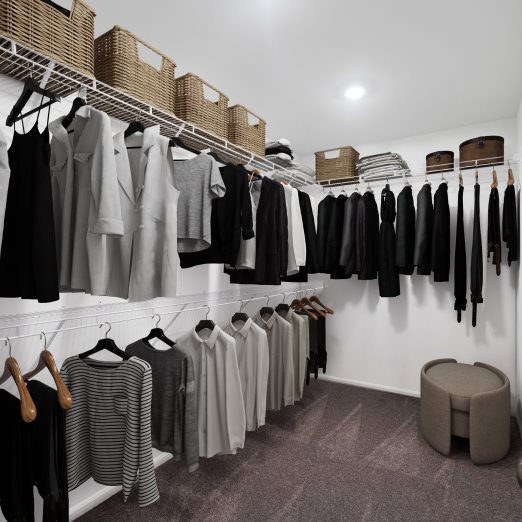 Irving Owner's Suite Walk-In Closet