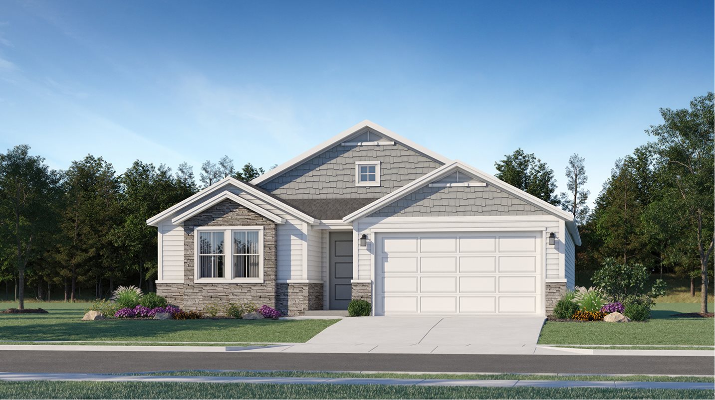 Craftsman style home image