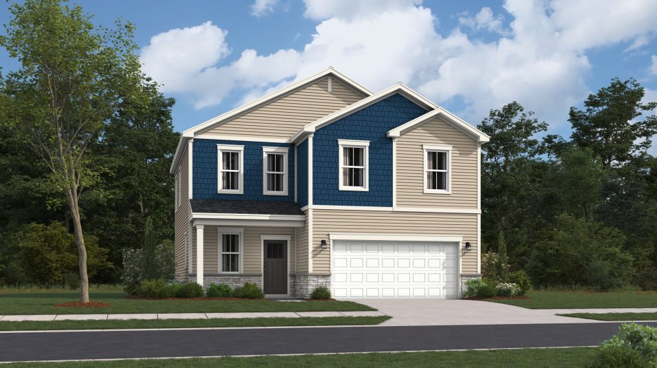 Fairfield Exterior Rendering Cottage
