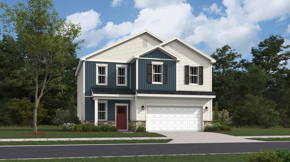 Fairfield Exterior Rendering Craftsman