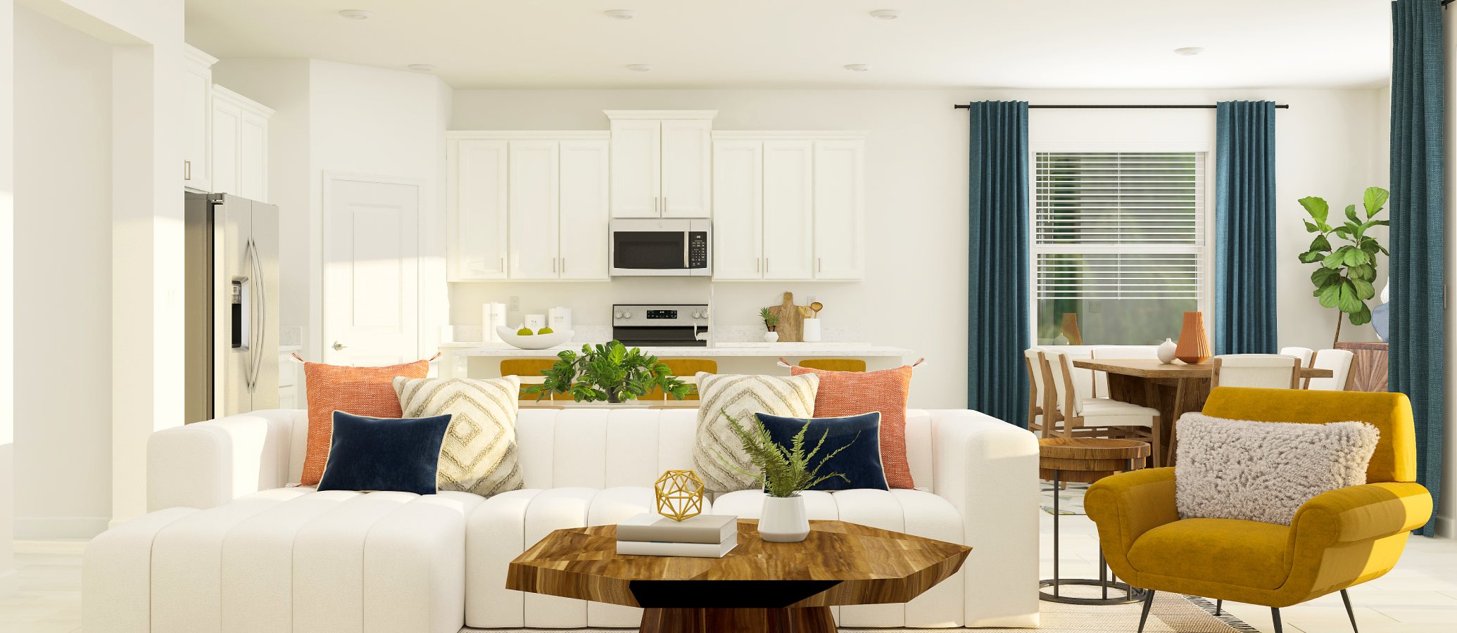 Sunburst family room