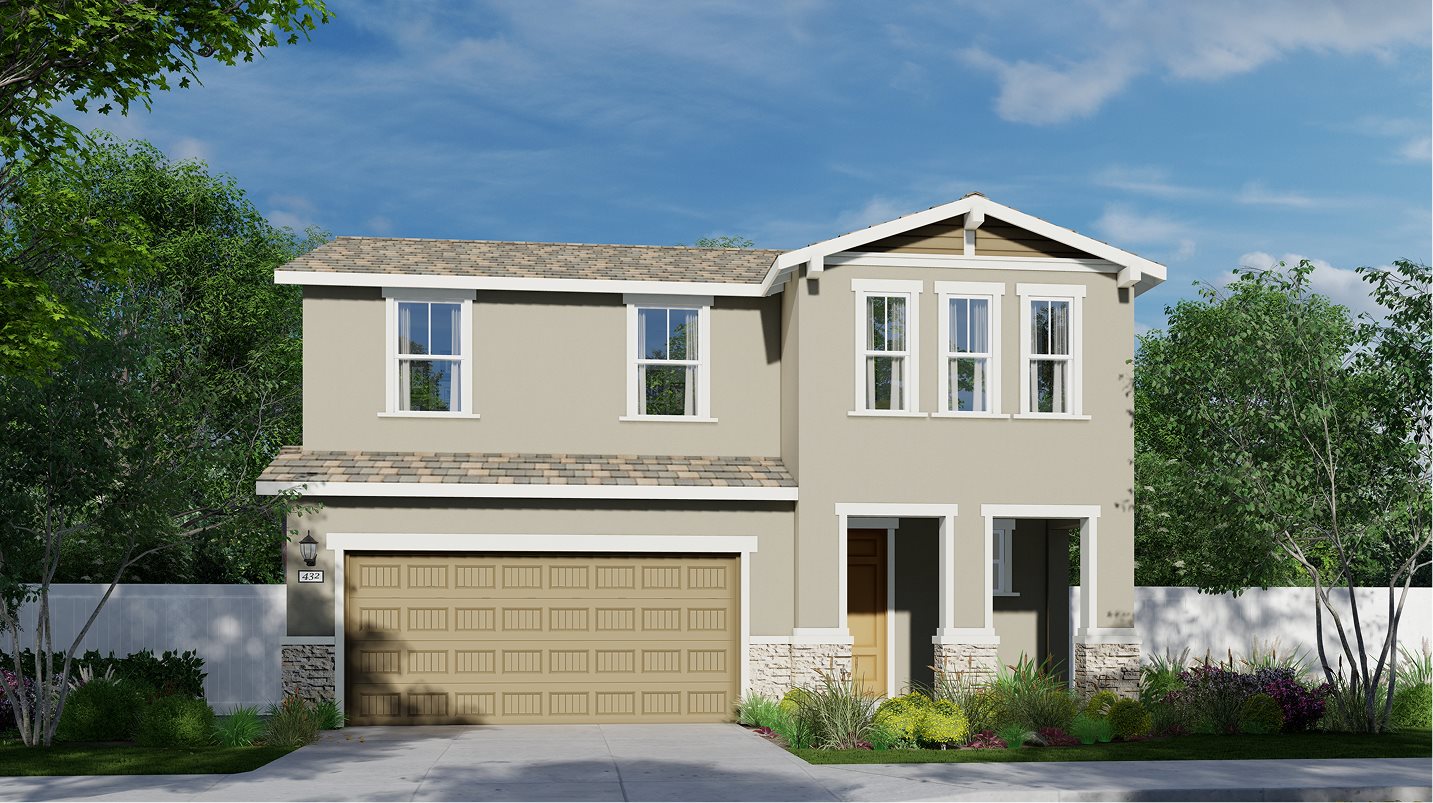 Exterior B – Craftsman home